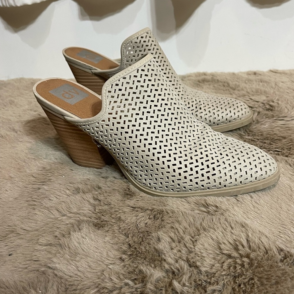 Chic Perforated Mules